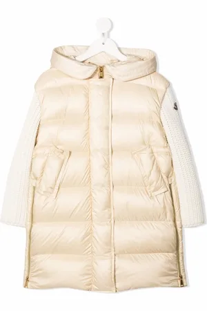 Moncler Mantel met geribbelde mouwen