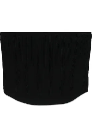 MUGLER Top met uitbeendetail