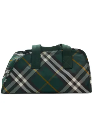 Burberry Geruite duffeltas