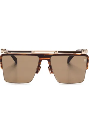 Balmain Zonnebril met half montuur