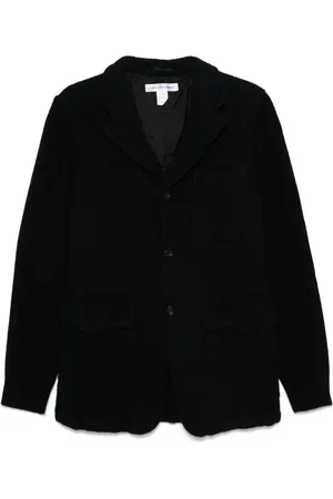 Comme des Garçons Blazer met enkele rij knopen