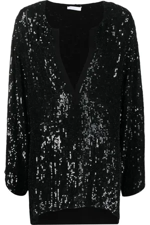 P.A.R.O.S.H. Blouse met pailletten