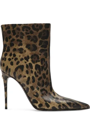 Dolce & Gabbana Laarzen met luipaardprint
