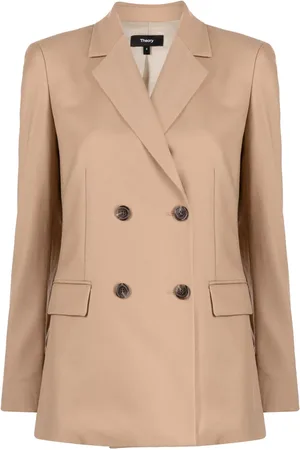 THEORY Blazer met dubbele rij knopen