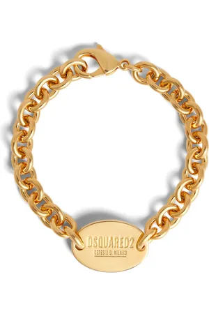 Dsquared2 Armband met gegraveerd logo