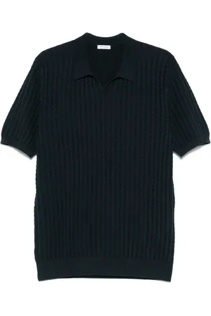 Boglioli Gebreid poloshirt