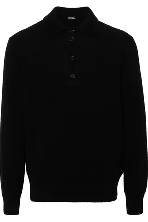 Ermenegildo Zegna Gebreid poloshirt