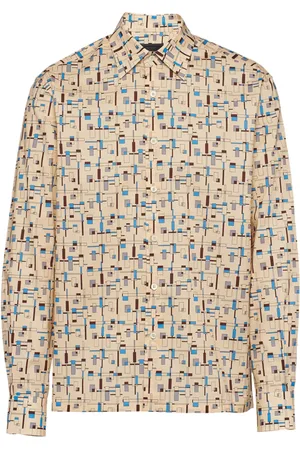 Prada Overhemd met abstracte print
