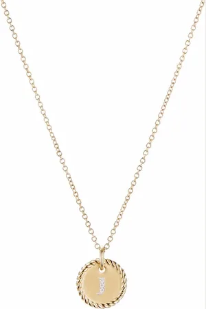 David Yurman 18kt geelgouden halsketting
