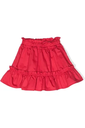 Lapin House Katoenen rok met peplum afwerking