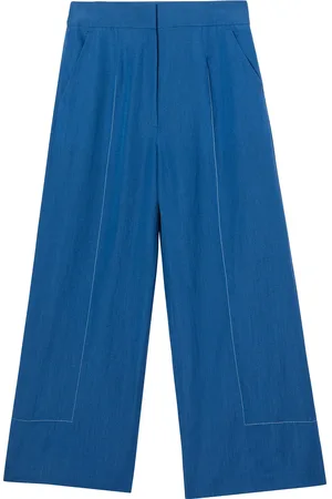Burberry Broek met wijde pijpen