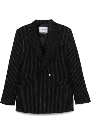Msgm Blazer met krijtstreep