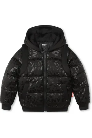 DKNY Donsjack met monogramprint