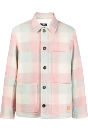 A.P.C. Geruit shirtjack
