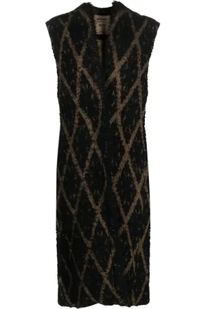 UMA WANG Gilet met diamantpatroon
