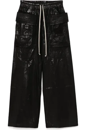 Rick Owens Hollywood Creatch cargo broek met wijde pijpen