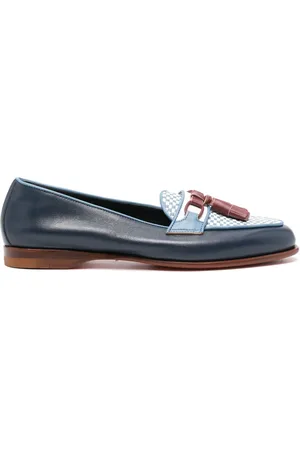 santoni Andrea loafers verfraaid met kwastje