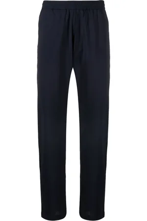 BARENA Tosador straight broek van scheerwol