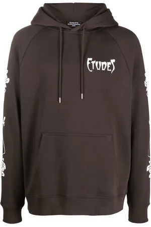 Etudes Hoodie met logoprint