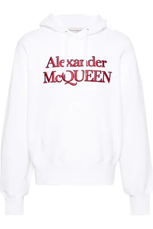 Alexander McQueen Hoodie met geborduurd logo