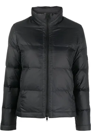 YVES SALOMON Donsjack met logopatch