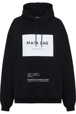 Balmain Hoodie met logopatch
