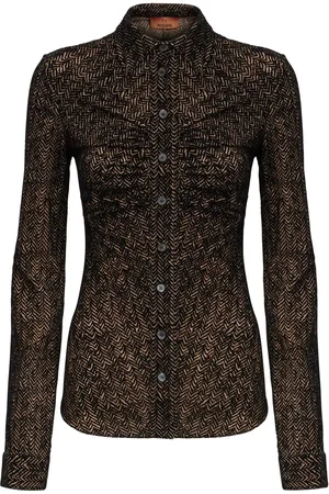 Missoni Blouse met zigzag patroon