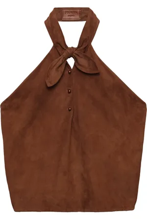 Prada Suède haltertop