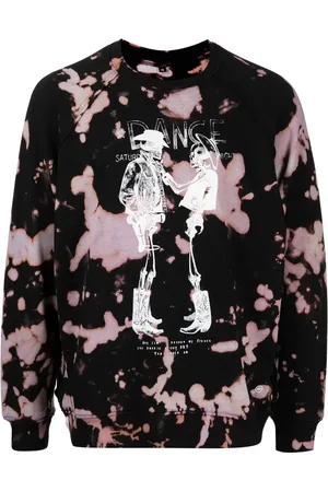 Stain Shade X Hiroshi Fujiwara sweater met print