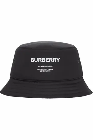 Burberry Vissershoed met Horseferry print