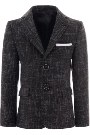 M. Moustache Tweed blazer