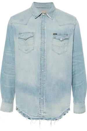 Ralph Lauren Denim overhemd met logopatch