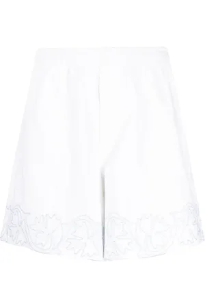 BODE Shorts met geborduurde bloemen