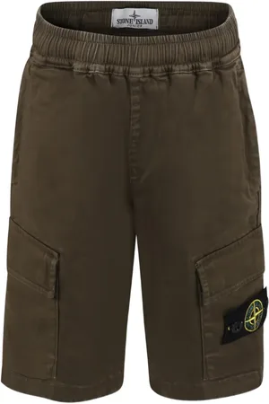 Stone Island Shorts van biologisch katoen