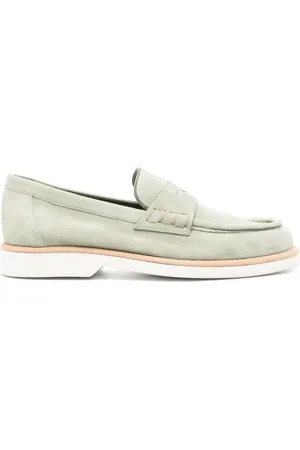 santoni Suède loafers