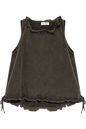 The Attico Tanktop met trekkoord