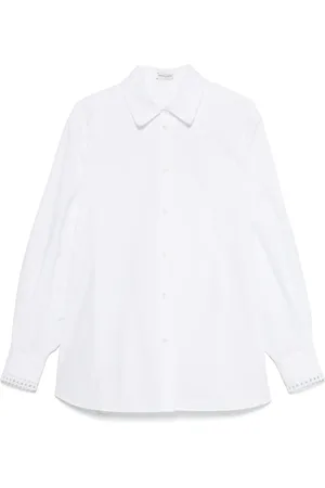 MAGDA BUTRYM Blouse met gehaakte afwerking
