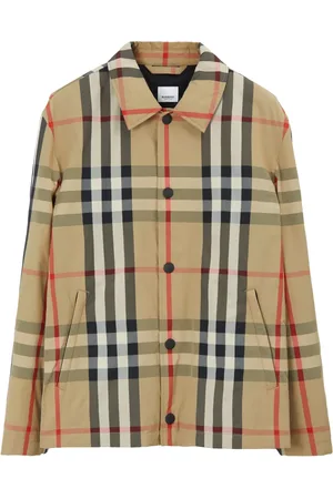 Burberry Geruit shirtjack