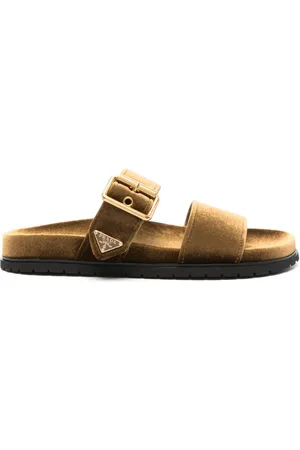 Prada Email slippers met logo