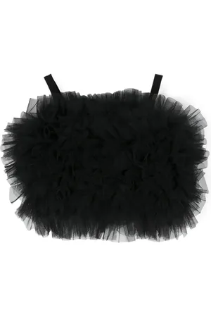 Elisabetta Franchi Tulen top met ruches