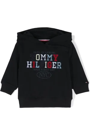 Tommy Hilfiger Katoenen hoodie met geborduurd logo