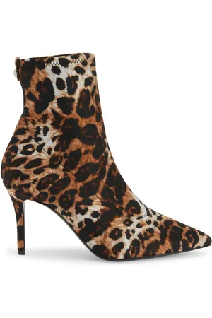 Giuseppe Zanotti Mirea 90mm enkellaarzen met luipaardprint