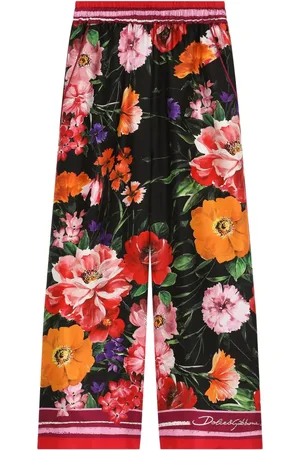 Dolce & Gabbana Broek met bloemenprint