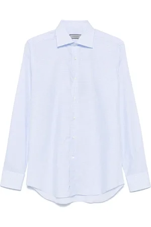 CANALI Overhemd met gingham ruit