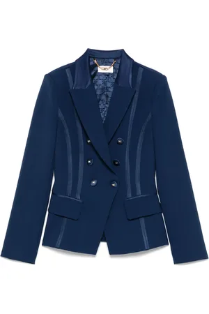 Elisabetta Franchi Blazer met dubbele rij knopen