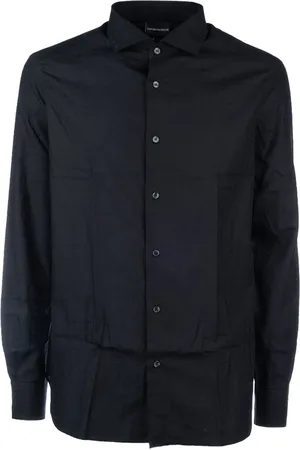 Emporio Armani Overhemd met jacquard