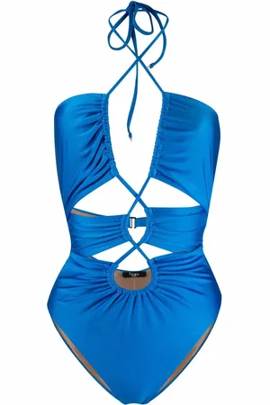 Noire Swimwear Gesmockt badpak