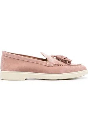 santoni Suède loafers