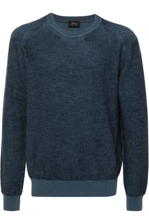 BRIONI Ribgebreide trui met ronde hals