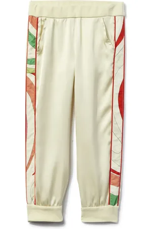 PUCCI Junior Broek met logoprint